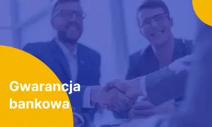 Gwarancja bankowa przy loterii promocyjnej: po co jest i ile kosztuje. Dwie osoby ściskają sobie dłonie.