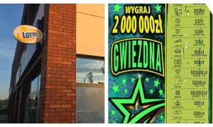 Zdrapka "Gwiezdna" z szansą na wygraną 2 mln zł. Podatek od wygranej w zdrapkach lotto w Polsce jest naliczany od kwot powyżej 2280 zł.