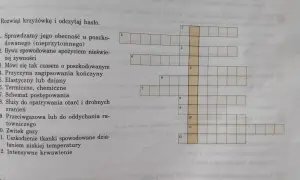 Krzyżówka z pytaniami o pierwszą pomoc. Wydawnictwa powinny uważać na błędy merytoryczne w takich publikacjach.