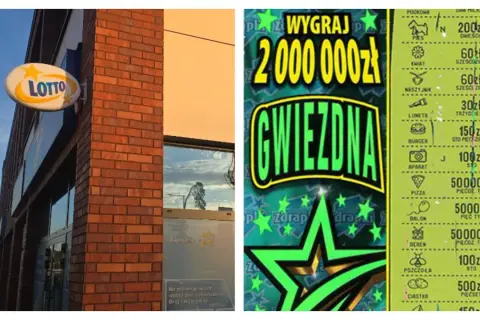 Zdrapka "Gwiezdna" z szansą na wygraną 2 mln zł. Podatek od wygranej w zdrapkach lotto w Polsce jest naliczany od kwot powyżej 2280 zł.