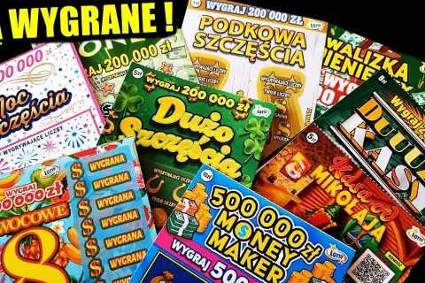 Jakie zdrapki za 5 zł najczęściej wygrywają? Sprawdź najlepsze opcje