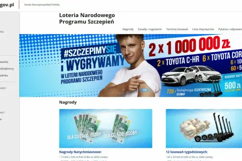 Loteria szczepionkowa: kto wygrał i jakie były nagrody?