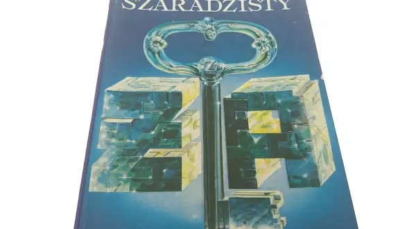 Słownik szaradzisty: klucz do efektywnego szukania trudnych i nietypowych haseł. Okładka z kluczem i kostkami.