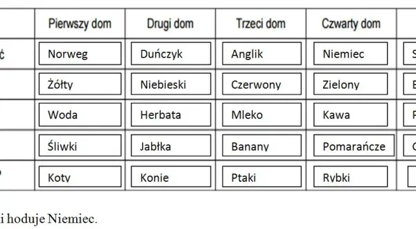 Zagadka Einsteina 5 domów: jak rozwiązać trudną łamigłówkę logiczną