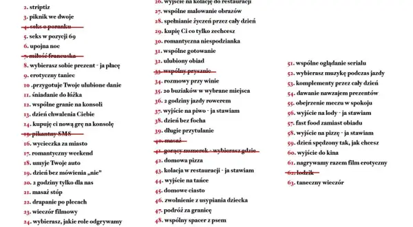 Lista kuponów do wyboru: czy zdrapki wycofane z obiegu, czy kolekcjonowanie kuponów ma sens? Od romantycznych weekendów po wspólne gotowanie.