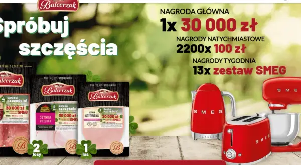 Balcerzak oferuje nagrody gwarantowane w loteriach promocyjnych. Czy się firmom opłaca? Sprawdź, jakie nagrody czekają!