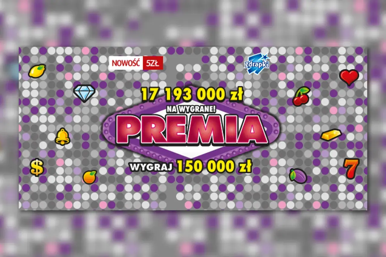 Nowość 5 zł! Zdobądź "PREMIĘ" i wygraj 150 000 zł! Sprawdź zdrapki wygrane statystyki.