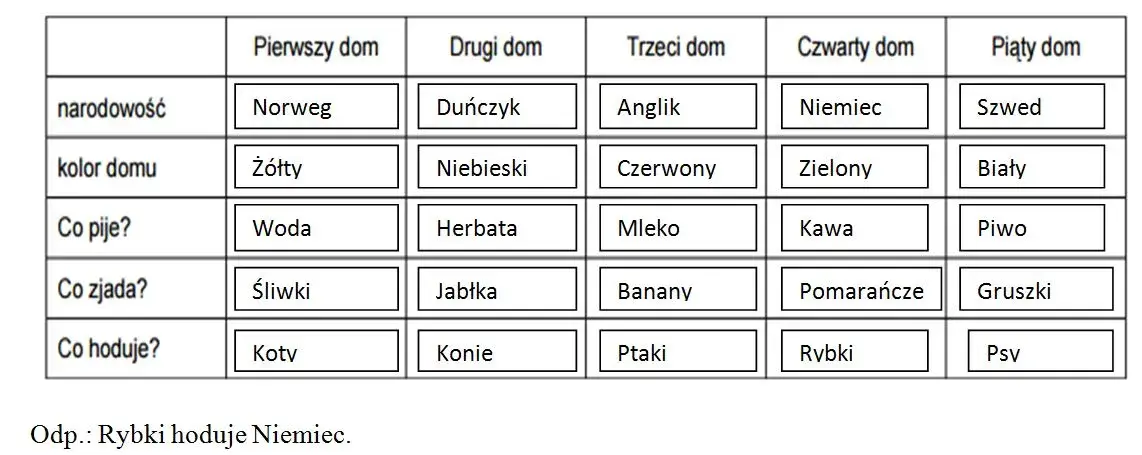 Zagadka Einsteina 5 domów: jak rozwiązać trudną łamigłówkę logiczną
