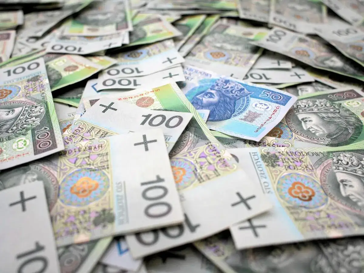 Wygrana w Eurojackpot w Polsce to marzenie wielu. Jak wypłacana jest kwota w euro? Dużo banknotów 100 zł i 50 zł sugeruje, że to możliwe!