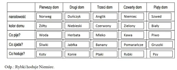 Zagadka Einsteina 5 domów: jak rozwiązać trudną łamigłówkę logiczną